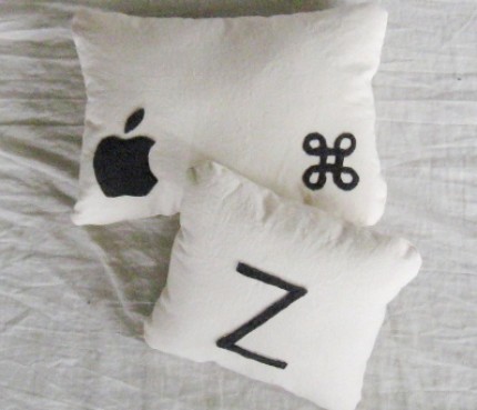 Command + Z em travesseiro