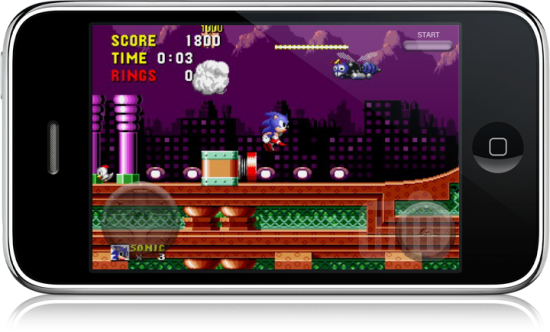 Sonic the Hedgehog no iPhone