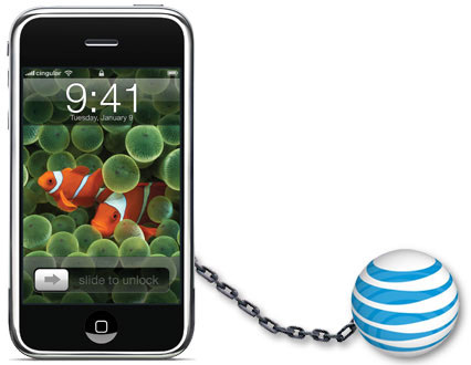 iPhone trancado na AT&T