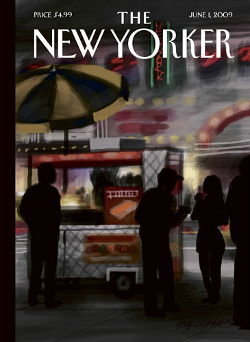 Capa da New Yorker feita com iPhone