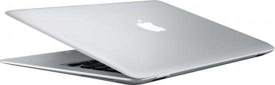 MacBook Air de lado e de trás