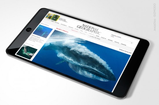 Apple tablet com National Geographic