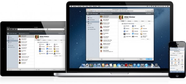 Portal Profile Manager em Macs e iGadgets